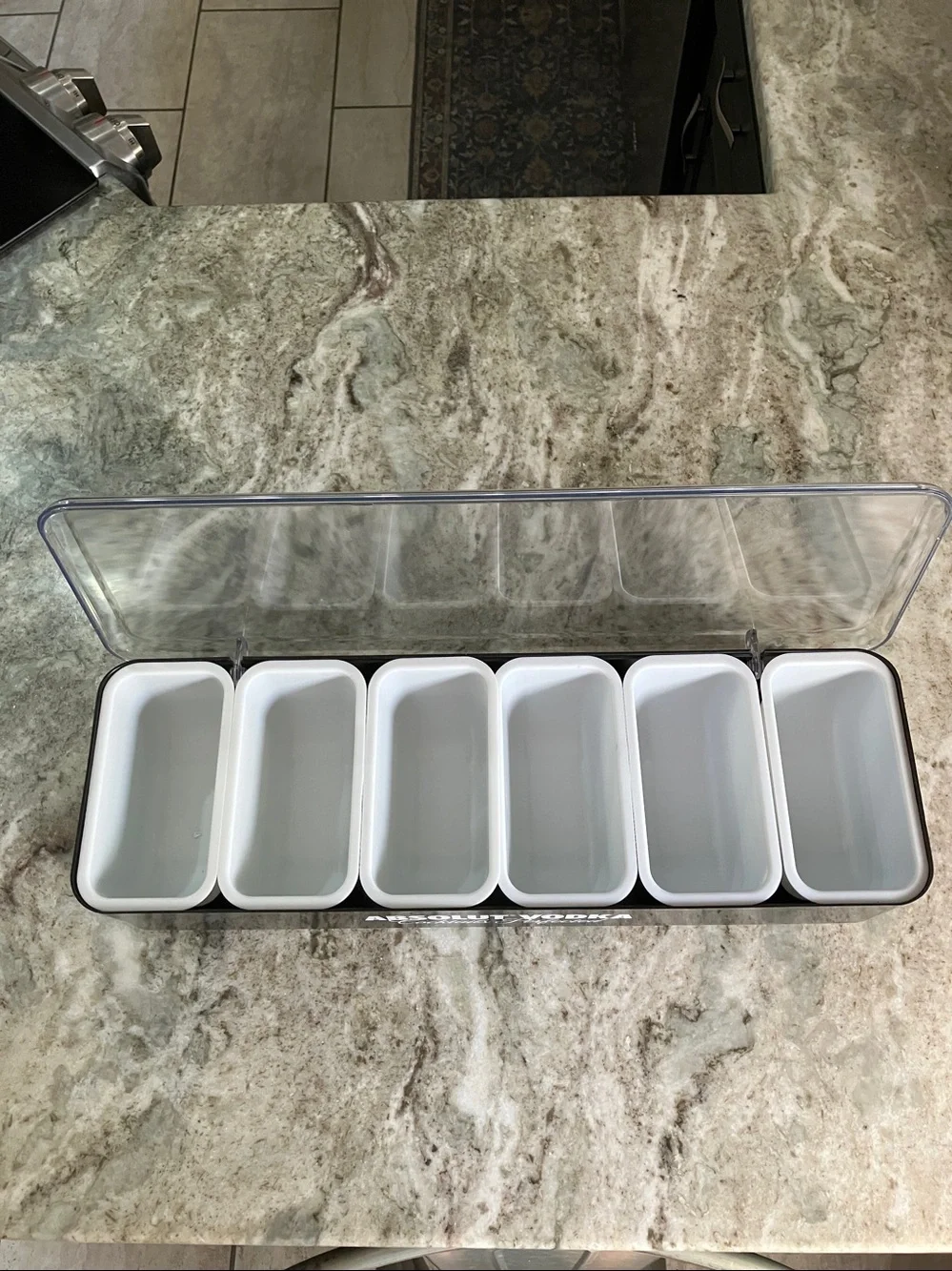 Absolut Vodka branded bar caddy